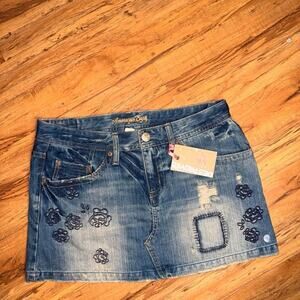 Y2k vintage american eagle blue